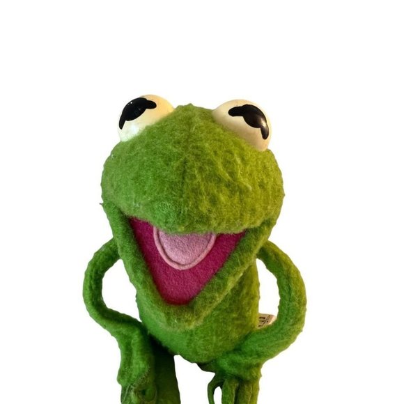 Vintage Kermit the Frog Doll 1976 Fisher Price 850 Meme Stuffed Animal - Picture 5 of 10